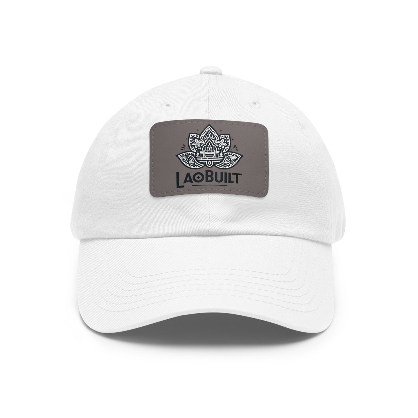 LAOBUILT HAT WITH LEATHER PATCH