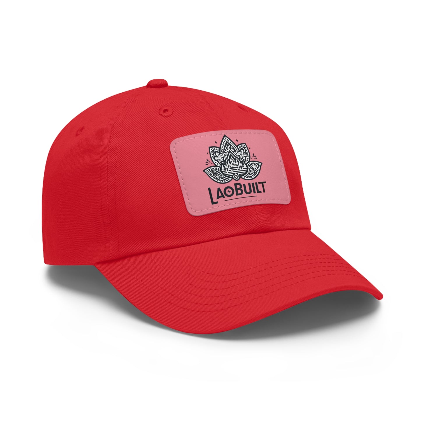 LAOBUILT HAT WITH LEATHER PATCH