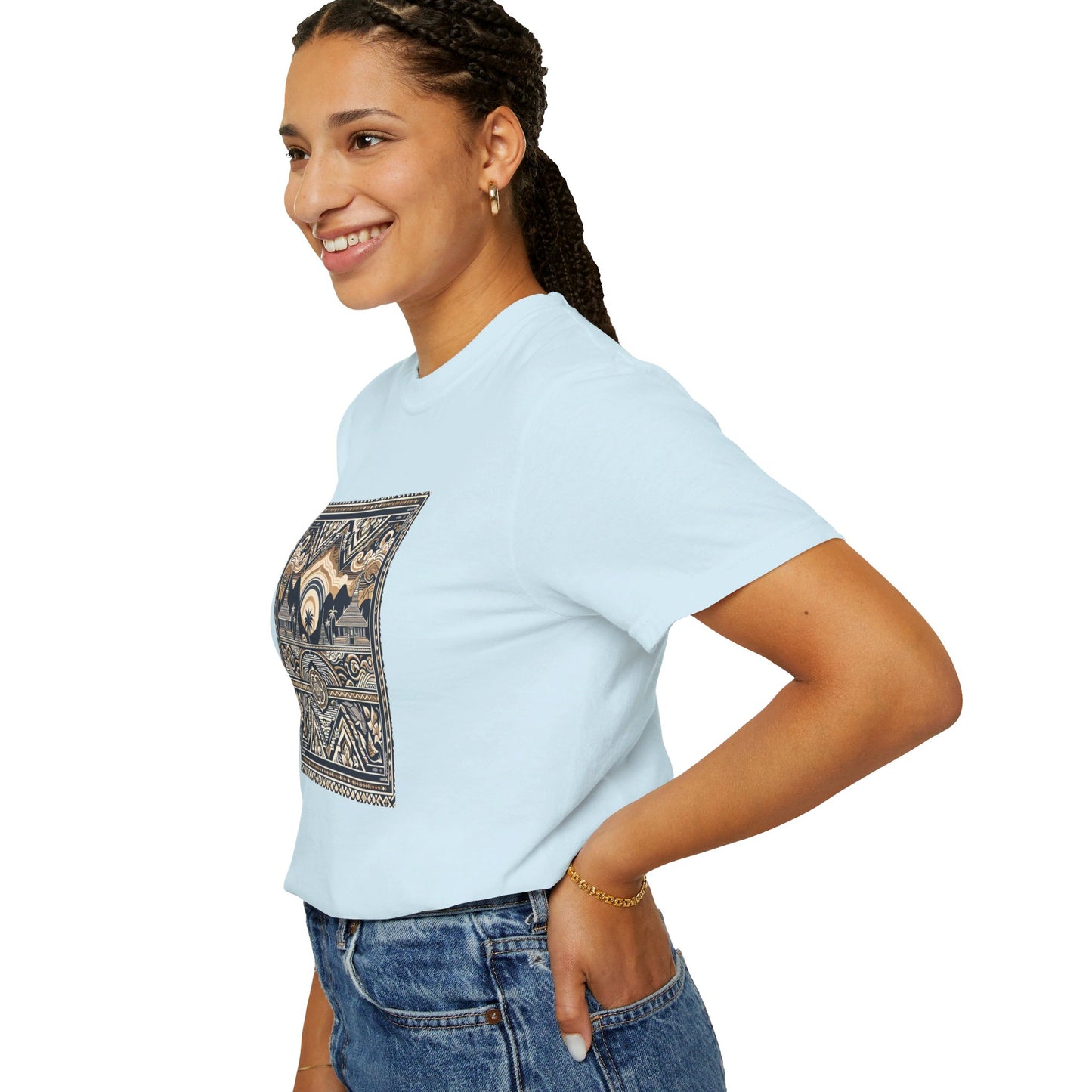 LAOBUILT HERITAGE MOSAIC T-SHIRT