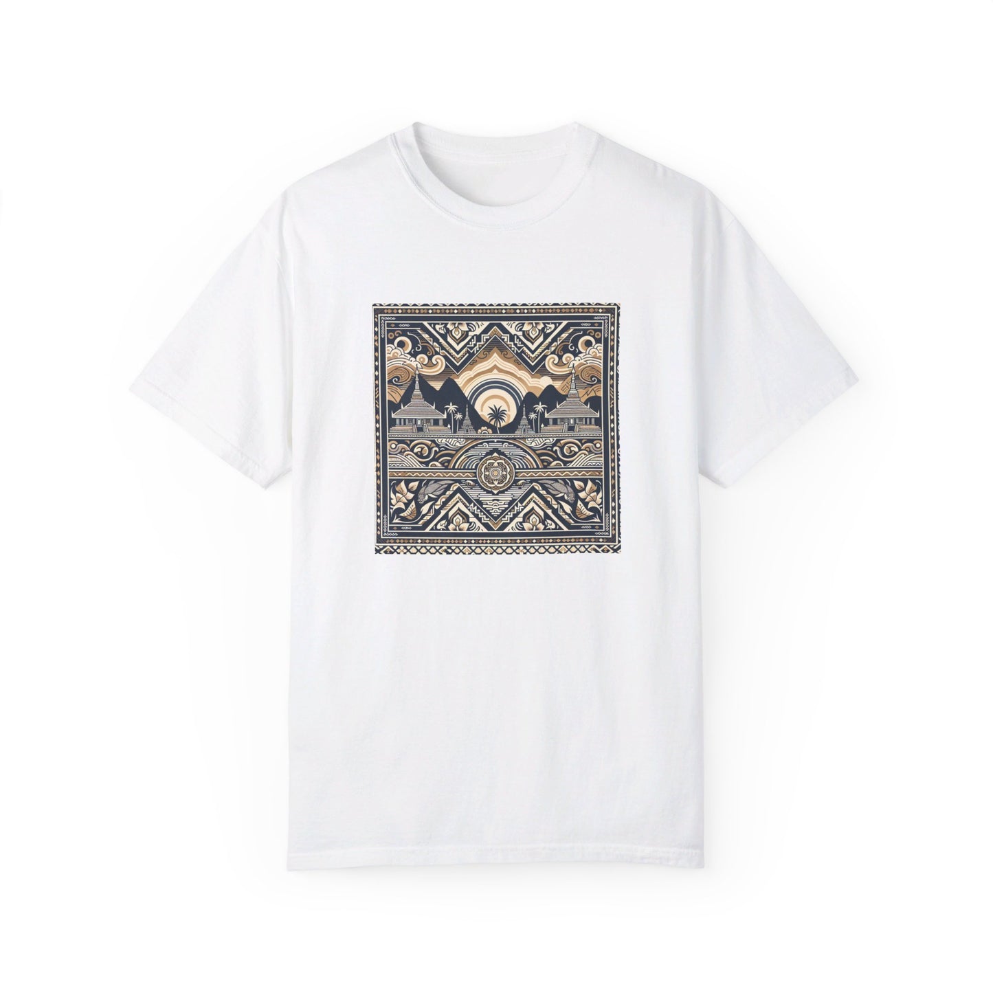 LAOBUILT HERITAGE MOSAIC T-SHIRT