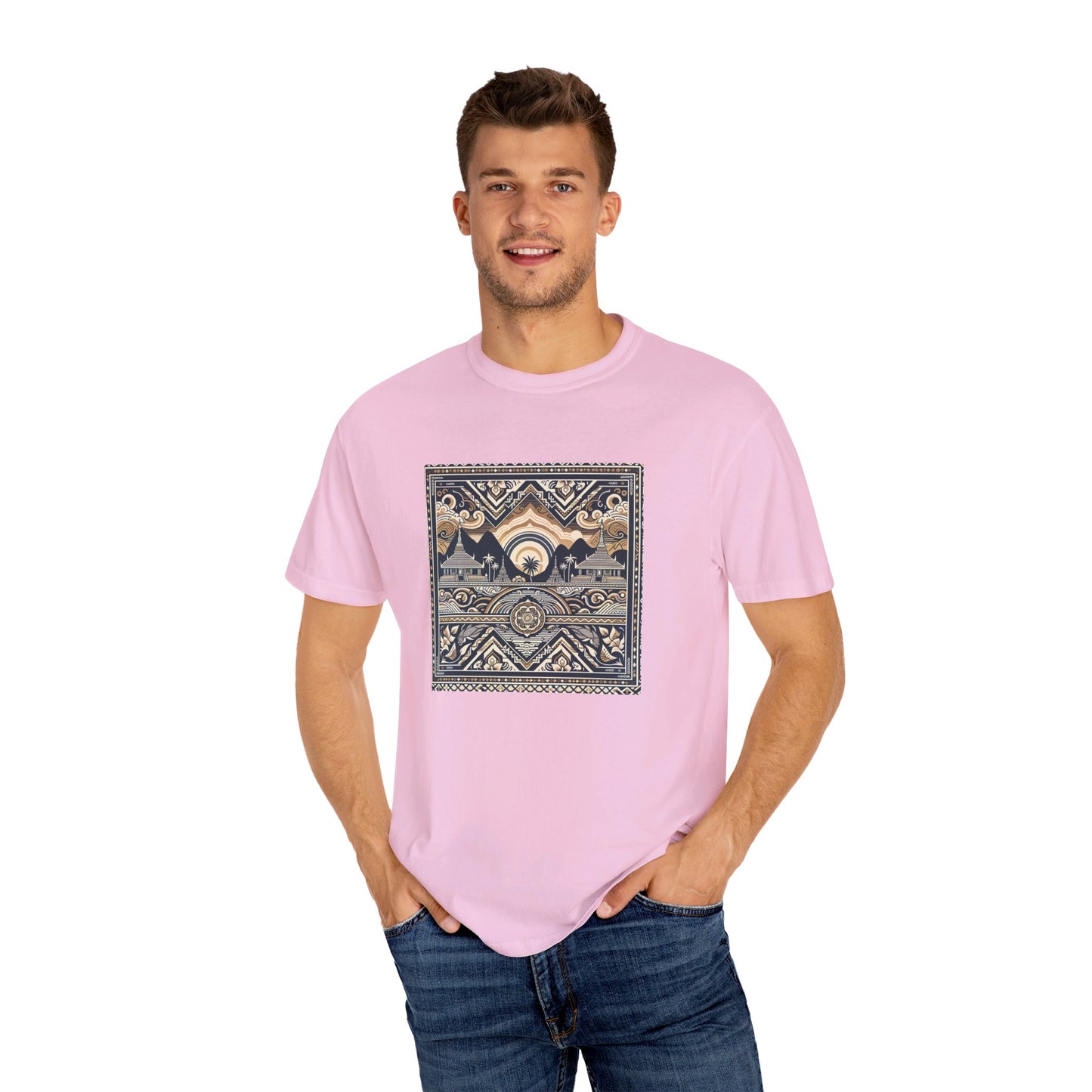 LAOBUILT HERITAGE MOSAIC T-SHIRT