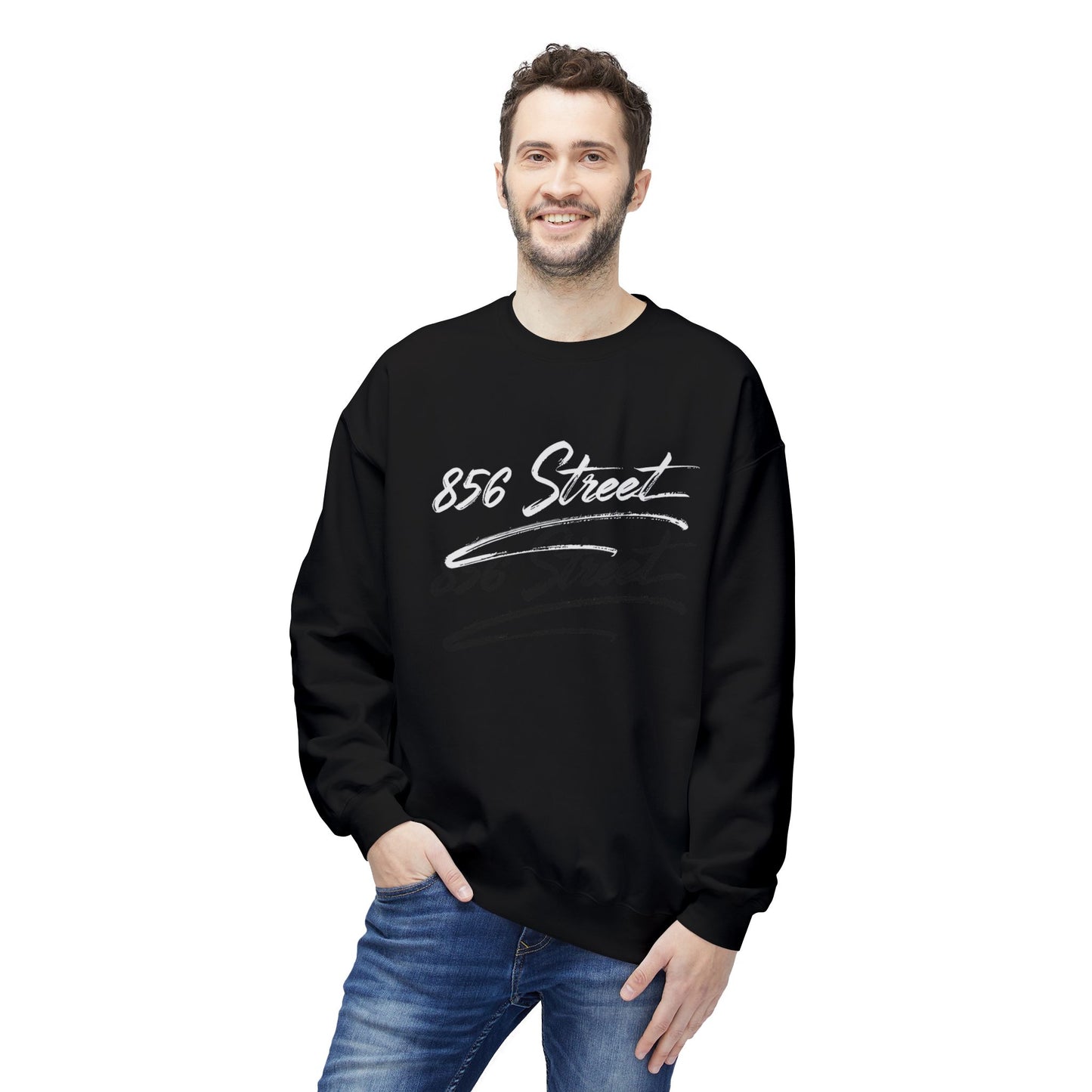 856 STREET SCRIPT SWEATER