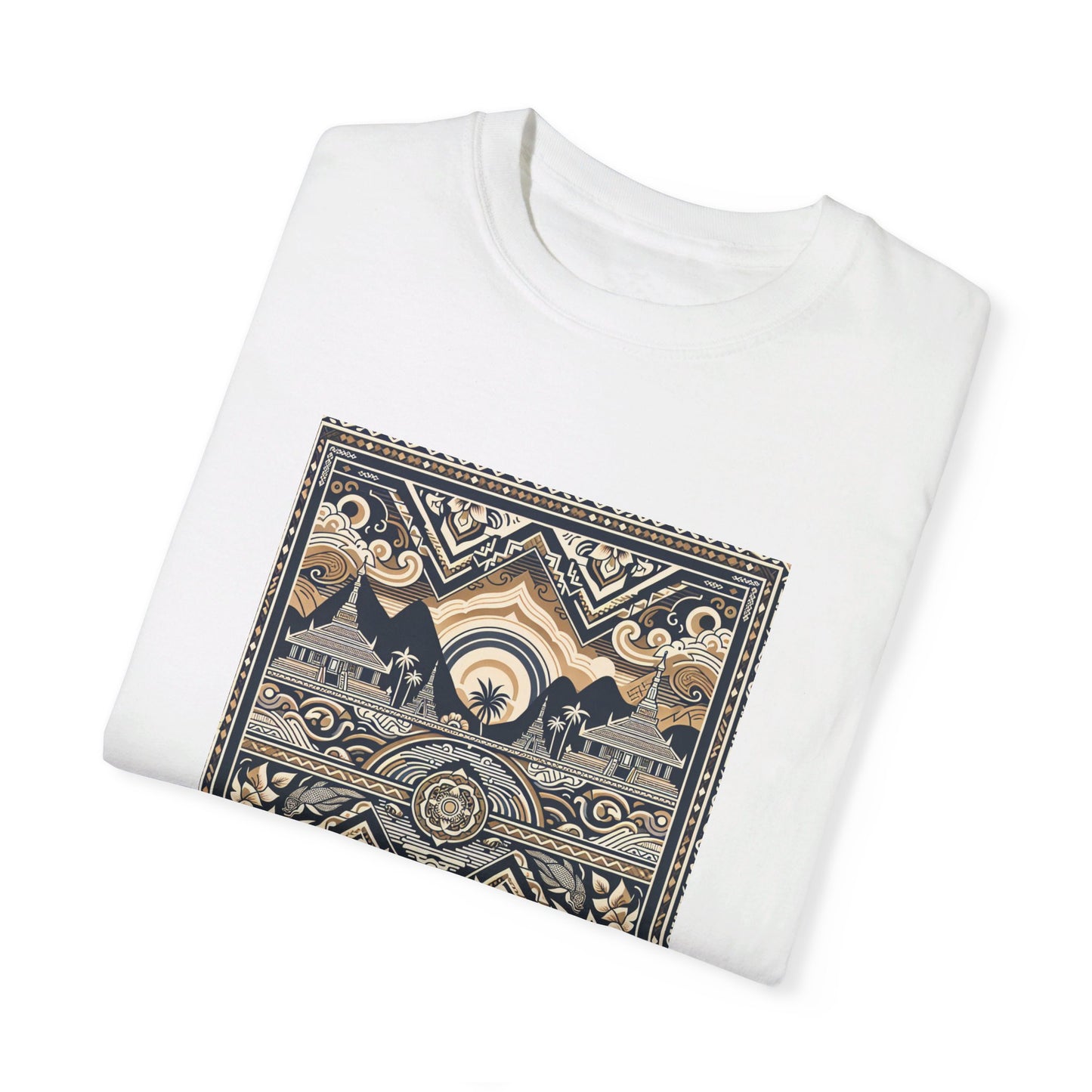 LAOBUILT HERITAGE MOSAIC T-SHIRT