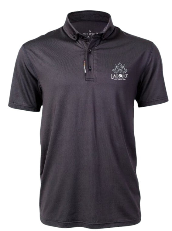 OFFICIAL LAOBUILT SPORT POLO SHIRT - PREMIUM FIT / MADE IN LAOS