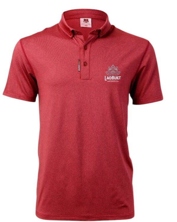 OFFICIAL LAOBUILT SPORT POLO SHIRT - PREMIUM FIT / MADE IN LAOS