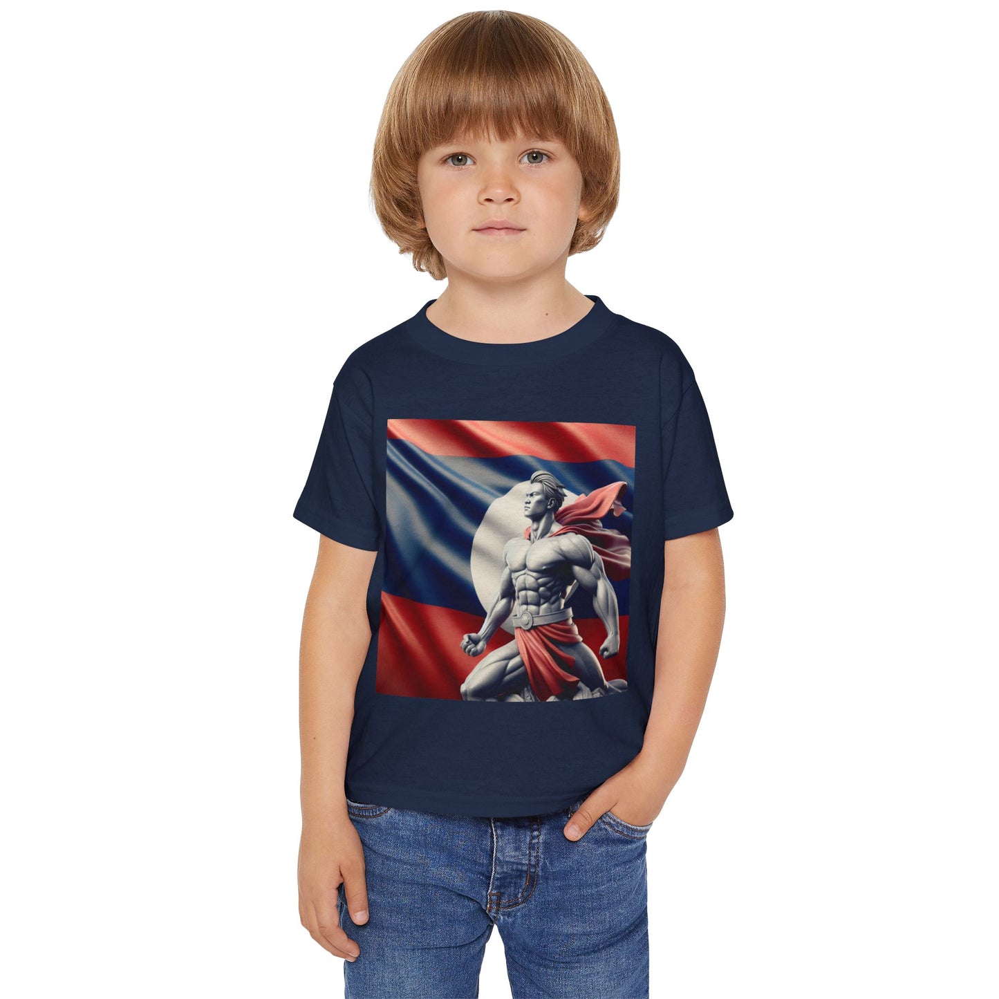 KID'S LAOBUILT SUPERMAN T-SHIRT