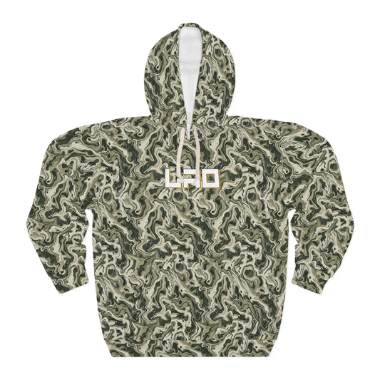 LAOBUILT OLIVE CAMO HOODIE