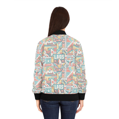 WOMEN'S LAOBUILT HERITAGE BOMBER JACKET - LIMITED EDITION