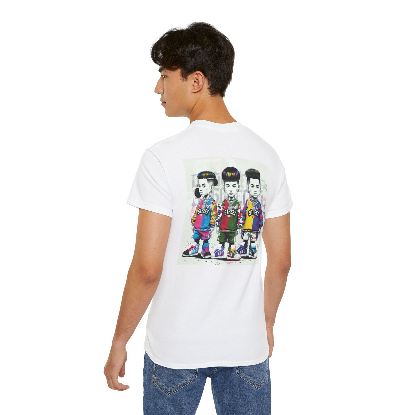 856 STREET CARTOON T-SHIRT