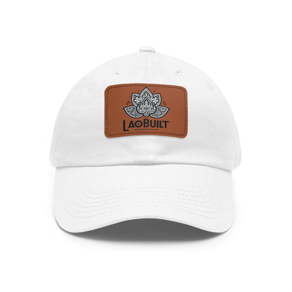 LAOBUILT HAT WITH LEATHER PATCH