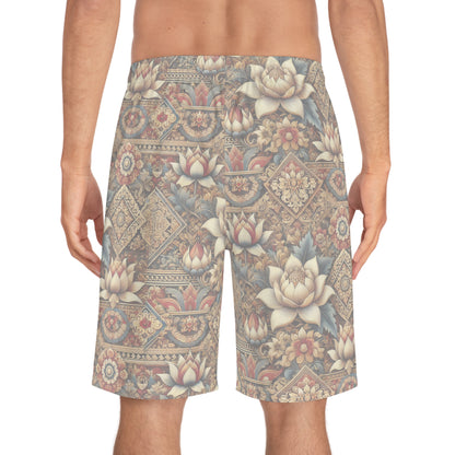 MEN'S LIGHT HERITAGE BLOSSOMS BOARD SHORTS
