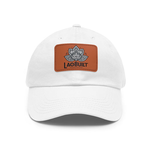 LAOBUILT HAT WITH LEATHER PATCH