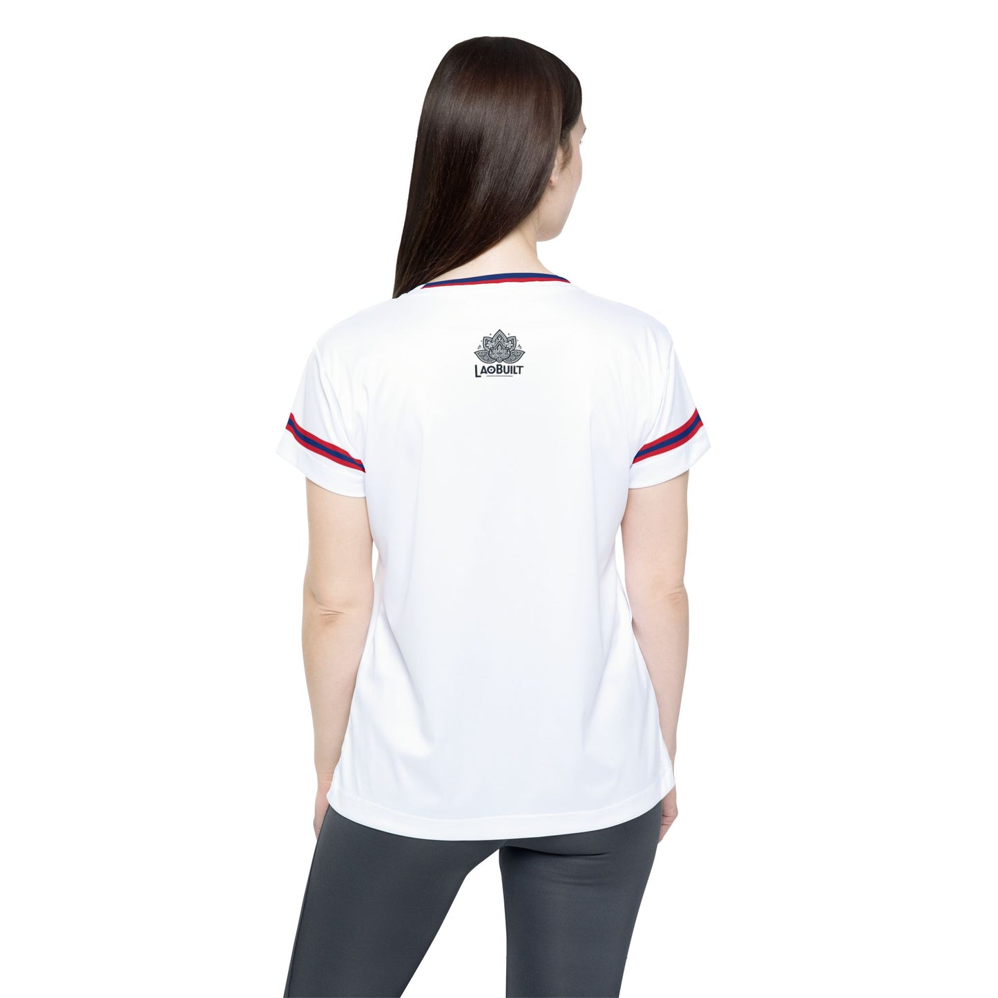 WHITE LAO RETRO WOMEN'S SPORTS JERSEY