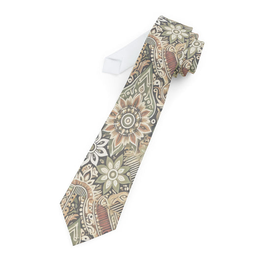 LAOBUILT CAMOUFLAGE NECKTIE
