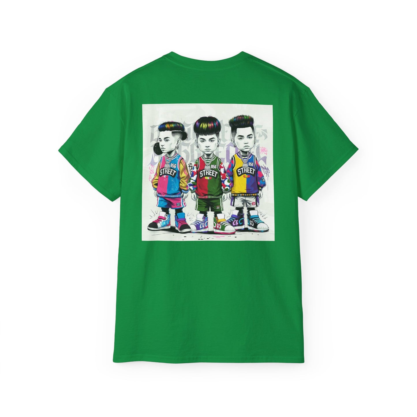 856 STREET CARTOON T-SHIRT