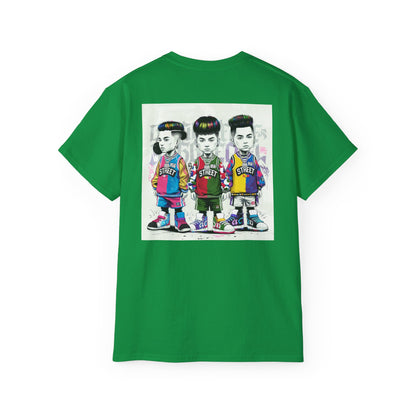 856 STREET CARTOON T-SHIRT
