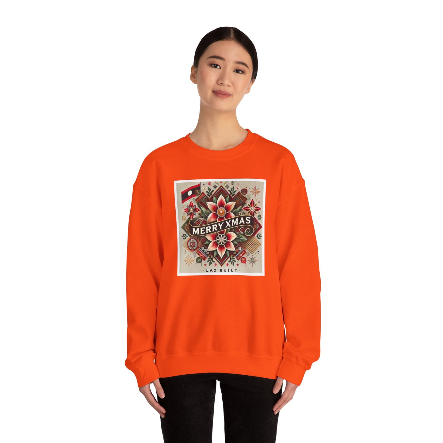 LAOBUILT FESTIVE LAOS XMAS SWEATSHIRT - SPECIAL EDITION