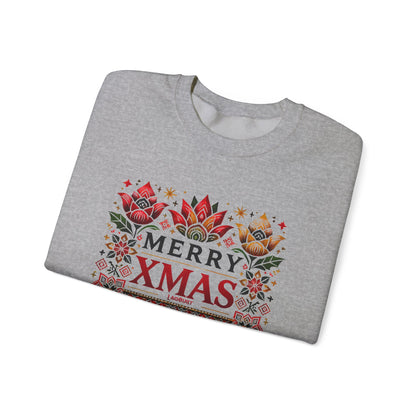 LAOBUILT MERRY XMAS SWEATSHIRT - LAO HERITAGE EDITION