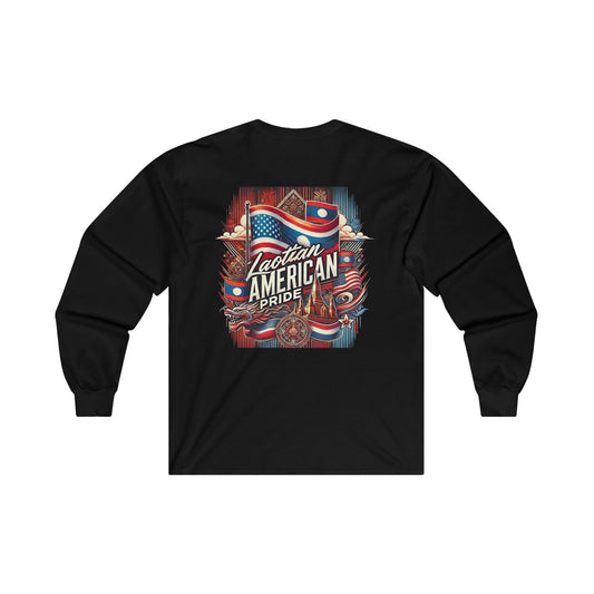 LAOTIAN AMERICAN PRIDE LONG SLEEVE