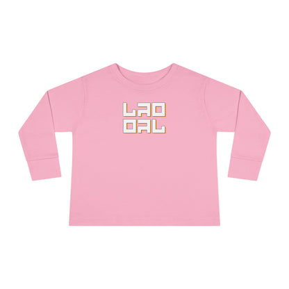 TODDLER'S LAO RETRO LONG SLEEVE TEE