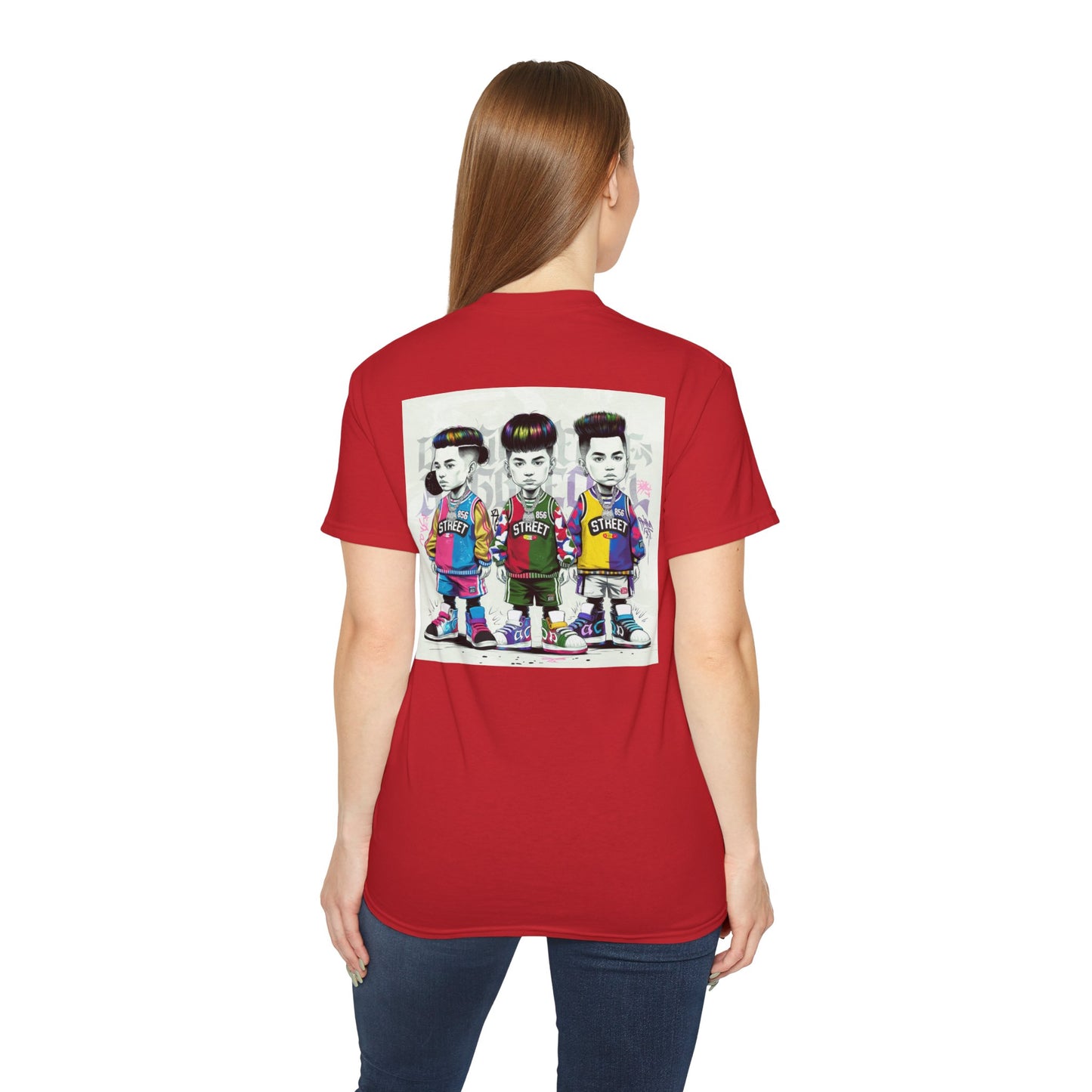 856 STREET CARTOON T-SHIRT