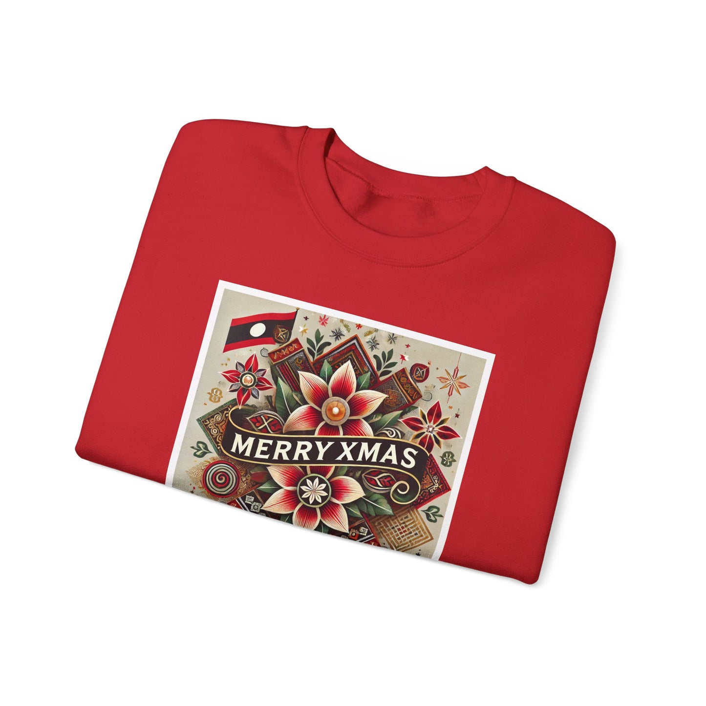 LAOBUILT FESTIVE LAOS XMAS SWEATSHIRT - SPECIAL EDITION
