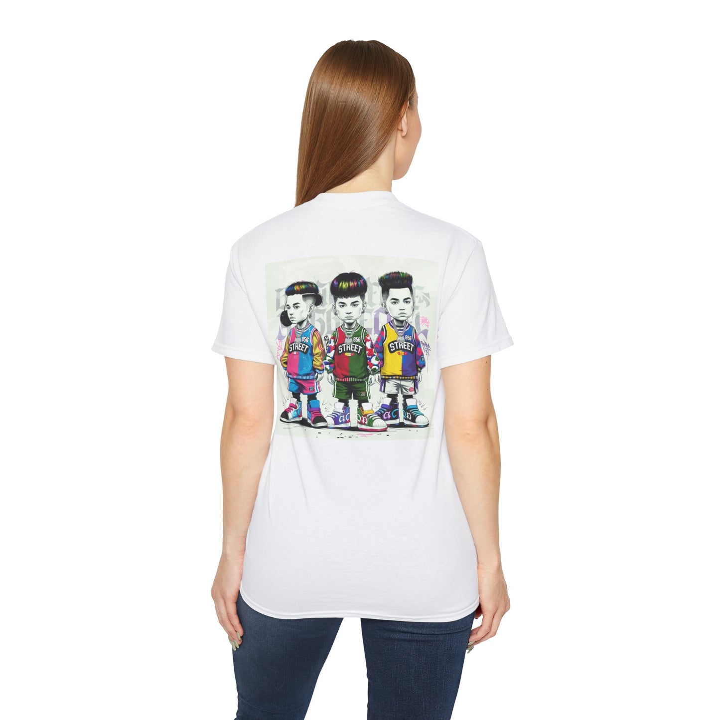 856 STREET CARTOON T-SHIRT