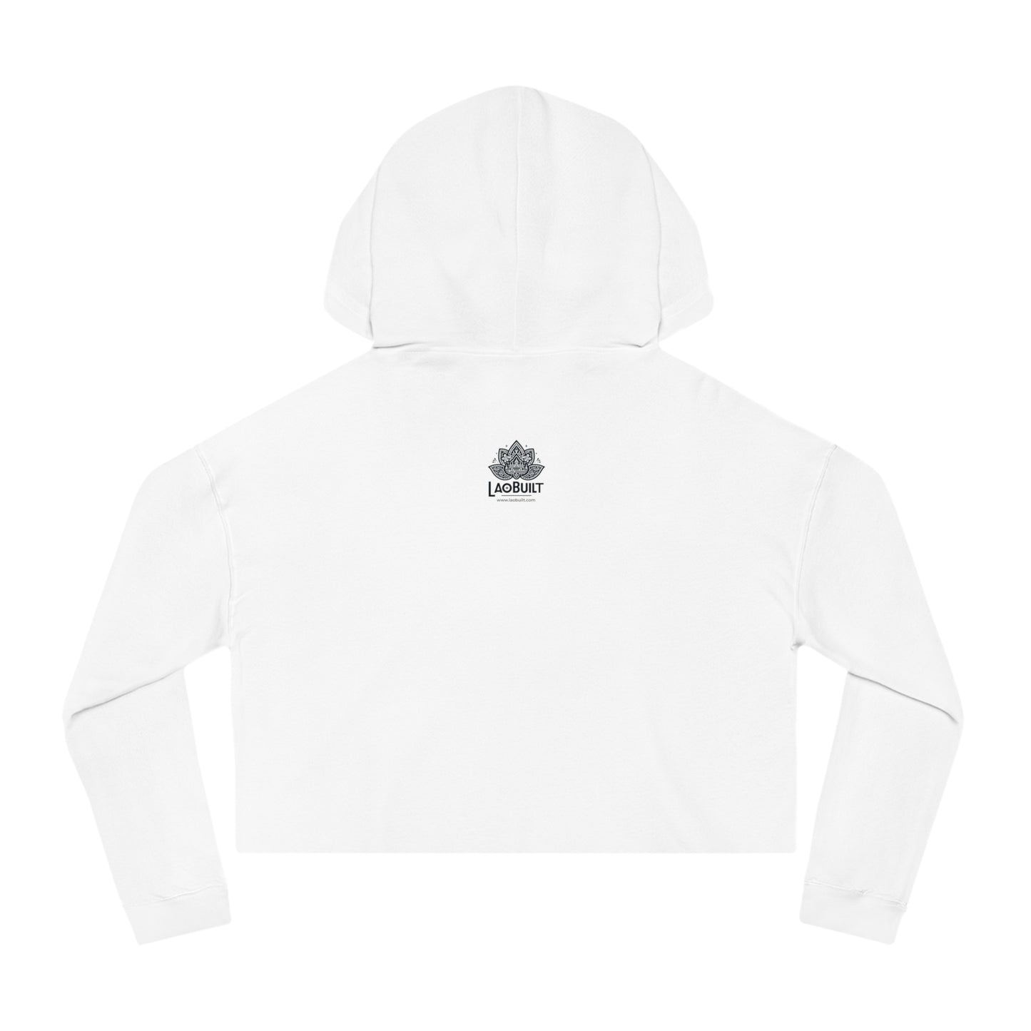 WOMEN'S LAO-HAWAIIAN FUSION CROPPED HOODIE