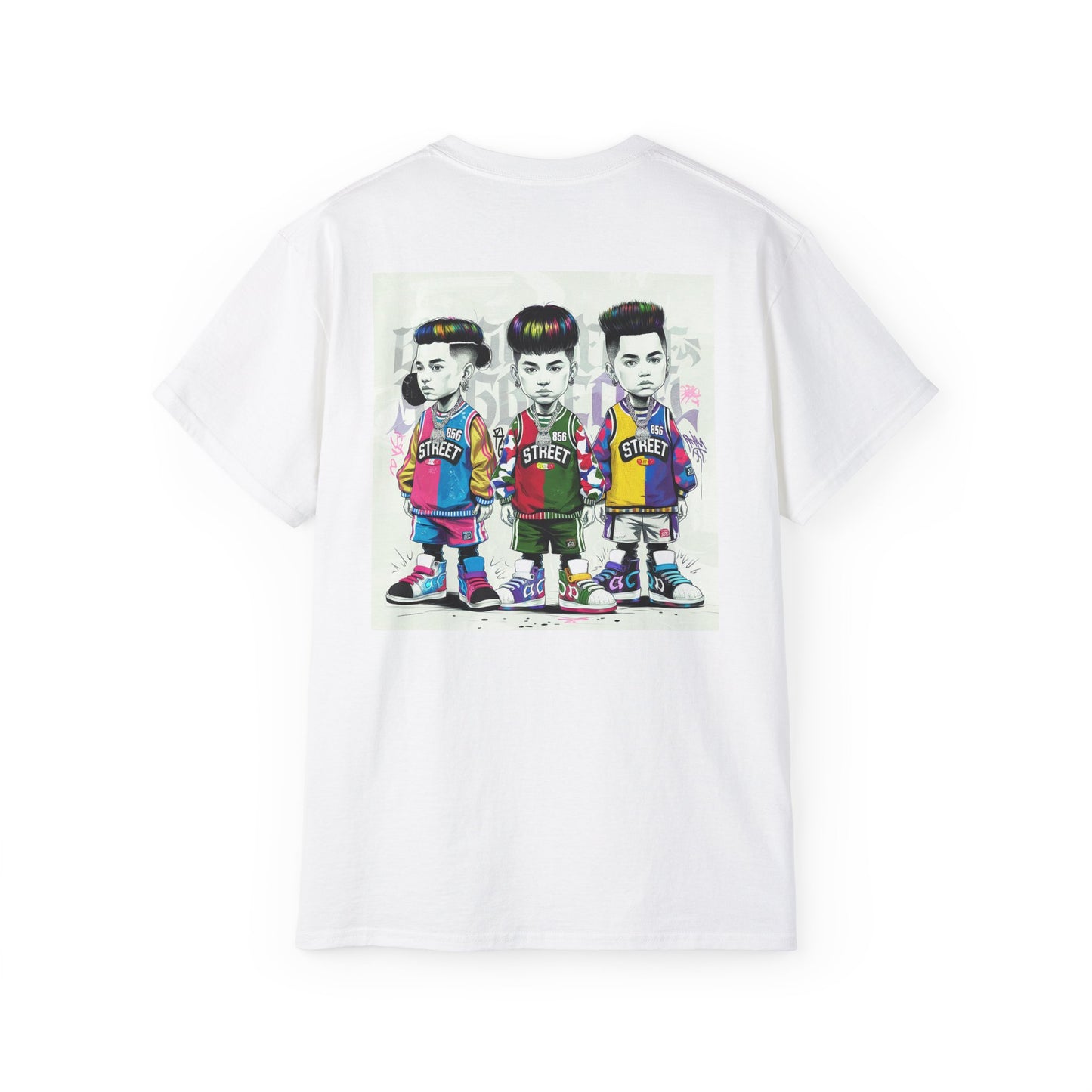 856 STREET CARTOON T-SHIRT