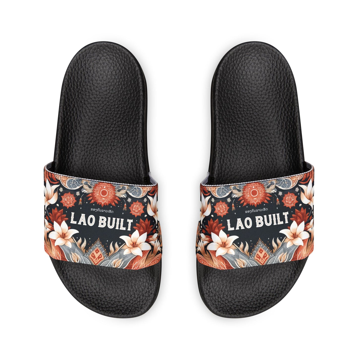 KID'S LAOBUILT BANNER SLIPPERS