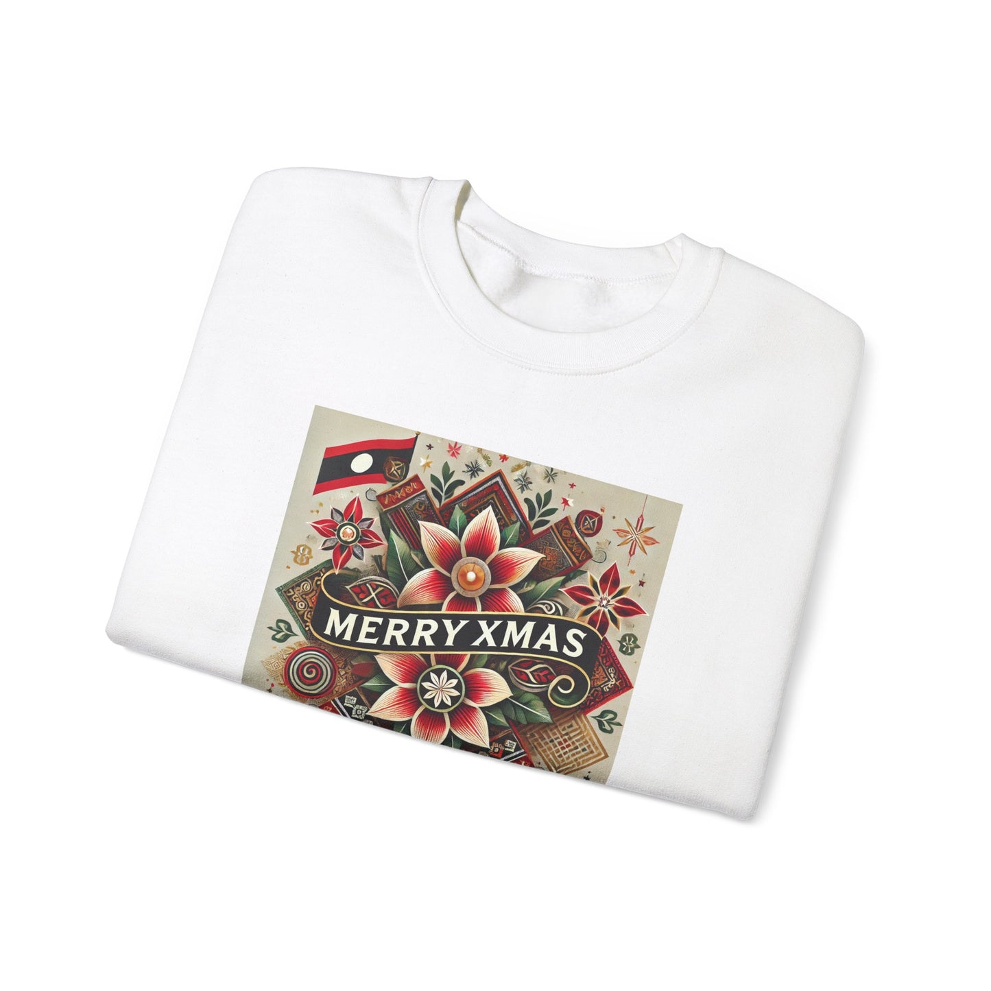 LAOBUILT FESTIVE LAOS XMAS SWEATSHIRT - SPECIAL EDITION