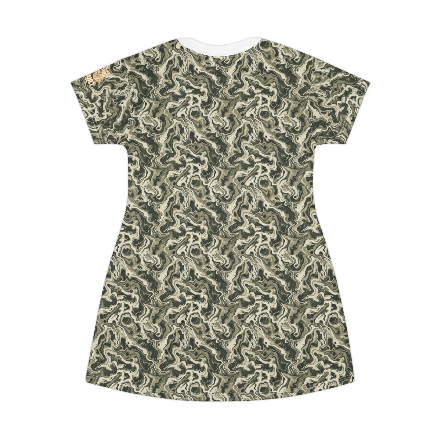 ARTICHOKE CAMO WOMEN'S T-SHIRT DRESS