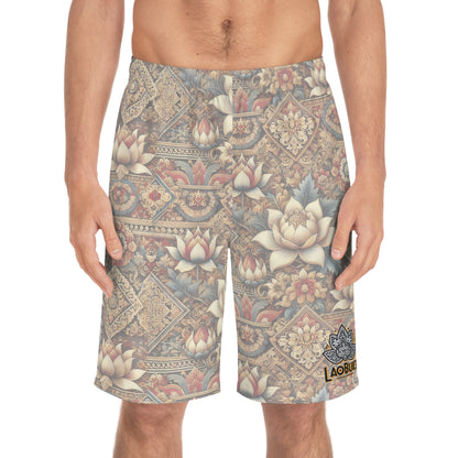 MEN'S LIGHT HERITAGE BLOSSOMS BOARD SHORTS