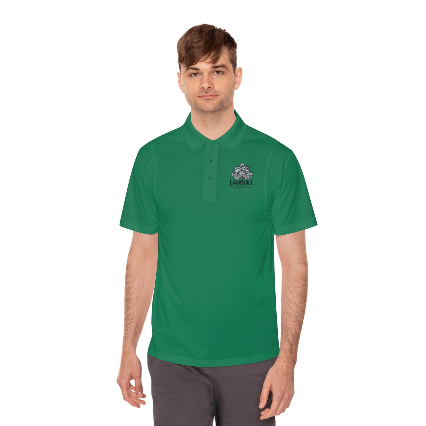 MEN'S LAOBUILT SPORT POLO SHIRT (LIGHT CLR)