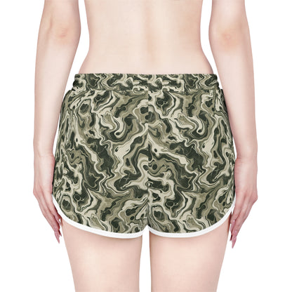 ARTICHOKE CAMO WOMEN'S LOUNGE SHORTS