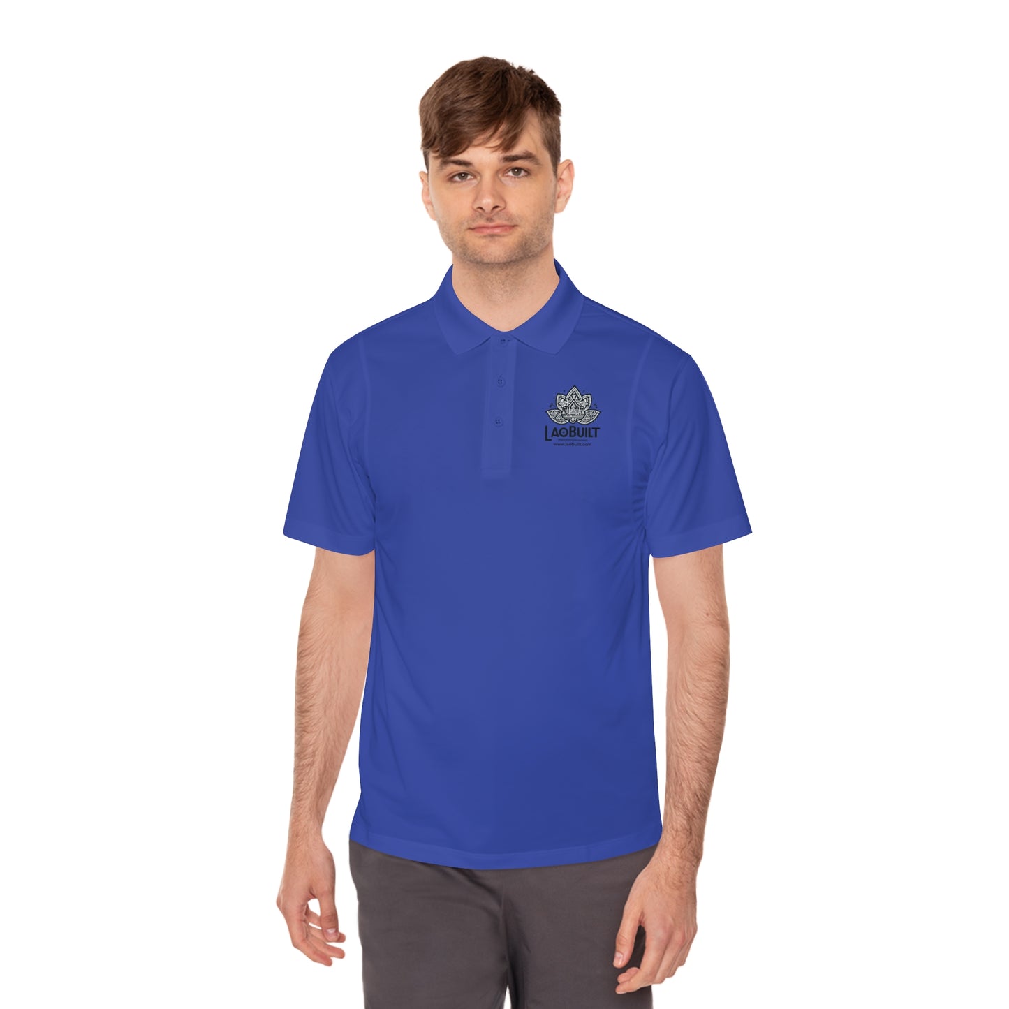 MEN'S LAOBUILT SPORT POLO SHIRT (LIGHT CLR)