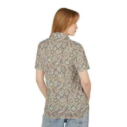 LAOBUILT CAMOUFLAGE POLO SHIRT