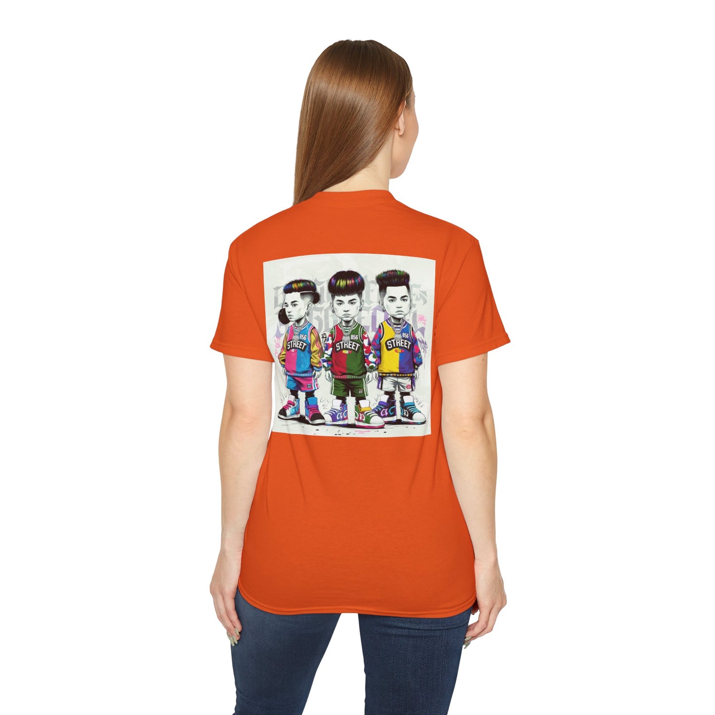 856 STREET CARTOON T-SHIRT