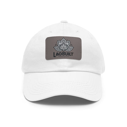 LAOBUILT HAT WITH LEATHER PATCH