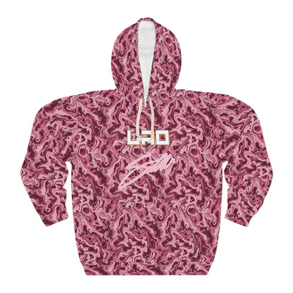 $ANTHI x LAOBUILT PINK HOODIE — SIGNATURE EDITION