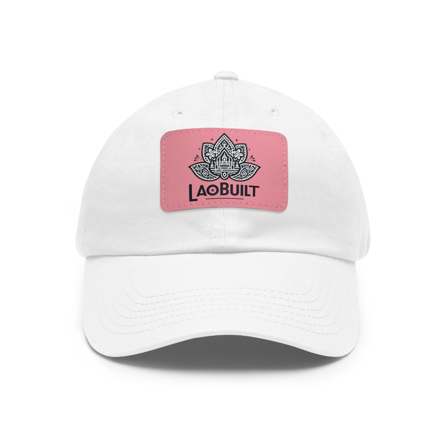 LAOBUILT HAT WITH LEATHER PATCH