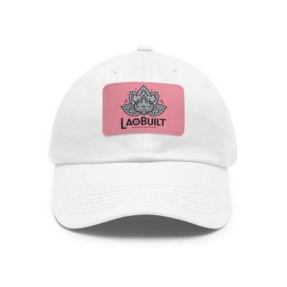 LAOBUILT HAT WITH LEATHER PATCH