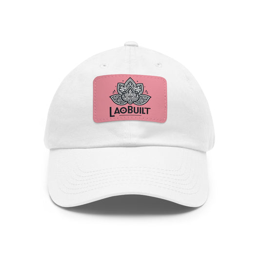 LAOBUILT HAT WITH LEATHER PATCH