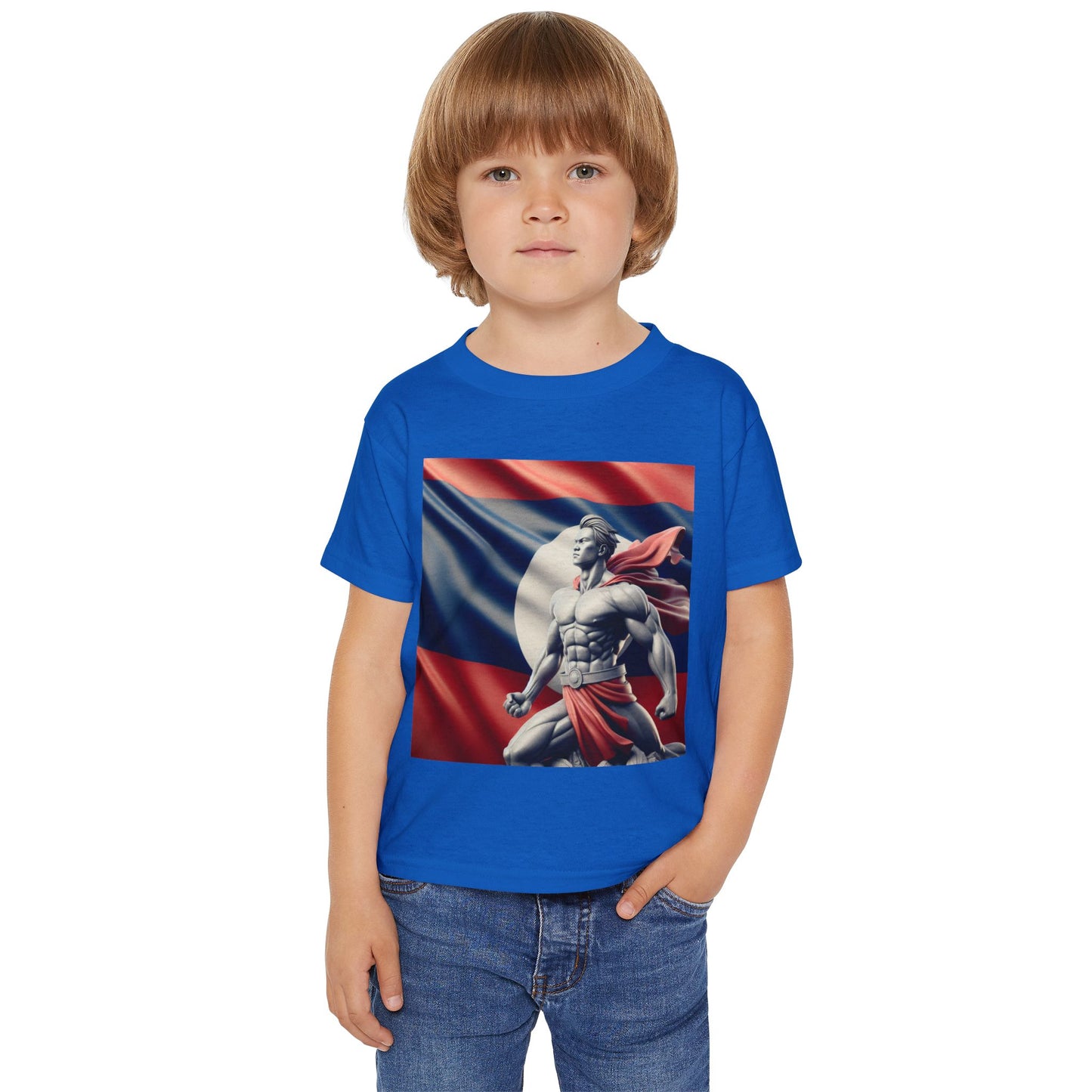 KID'S LAOBUILT SUPERMAN T-SHIRT