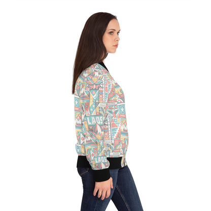 WOMEN'S LAOBUILT HERITAGE BOMBER JACKET - LIMITED EDITION