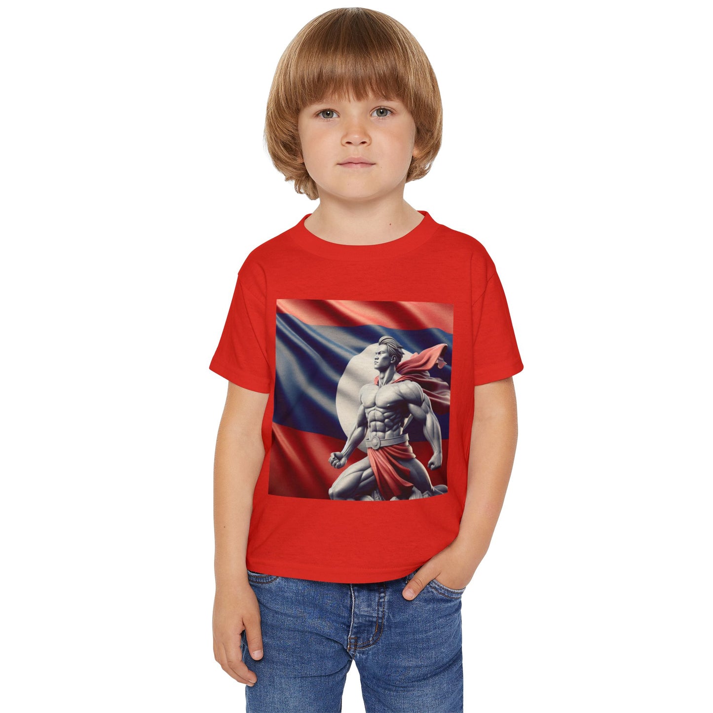 KID'S LAOBUILT SUPERMAN T-SHIRT