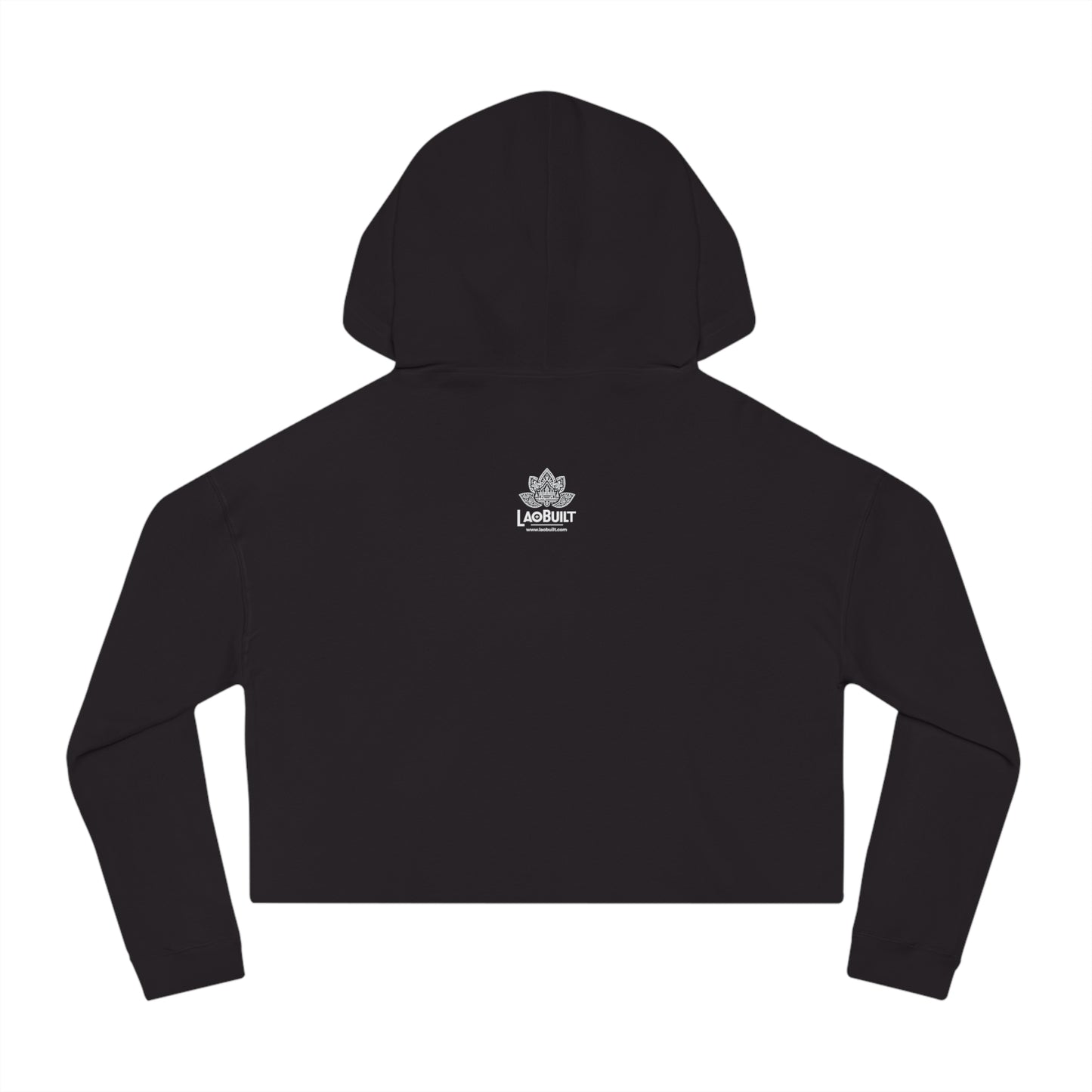 WOMEN'S LAO-HAWAIIAN FUSION CROPPED HOODIE