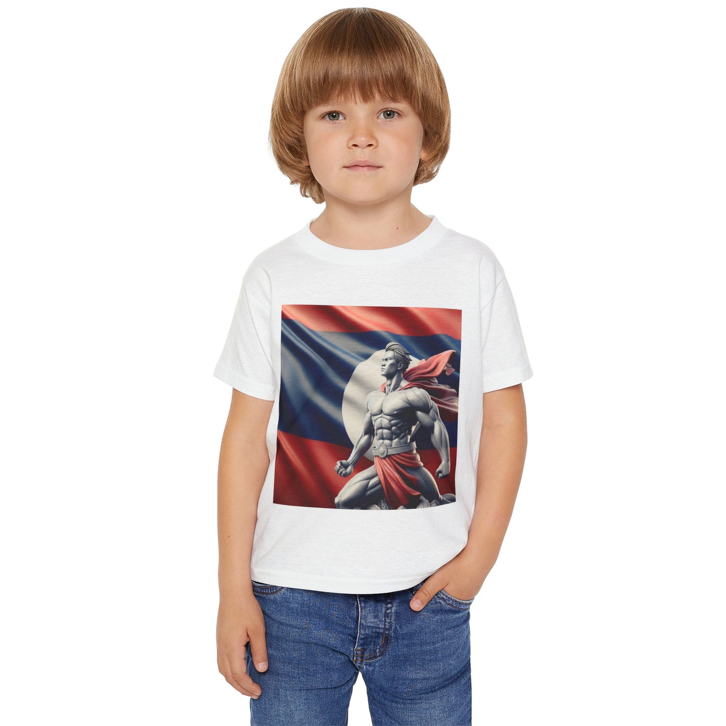 KID'S LAOBUILT SUPERMAN T-SHIRT