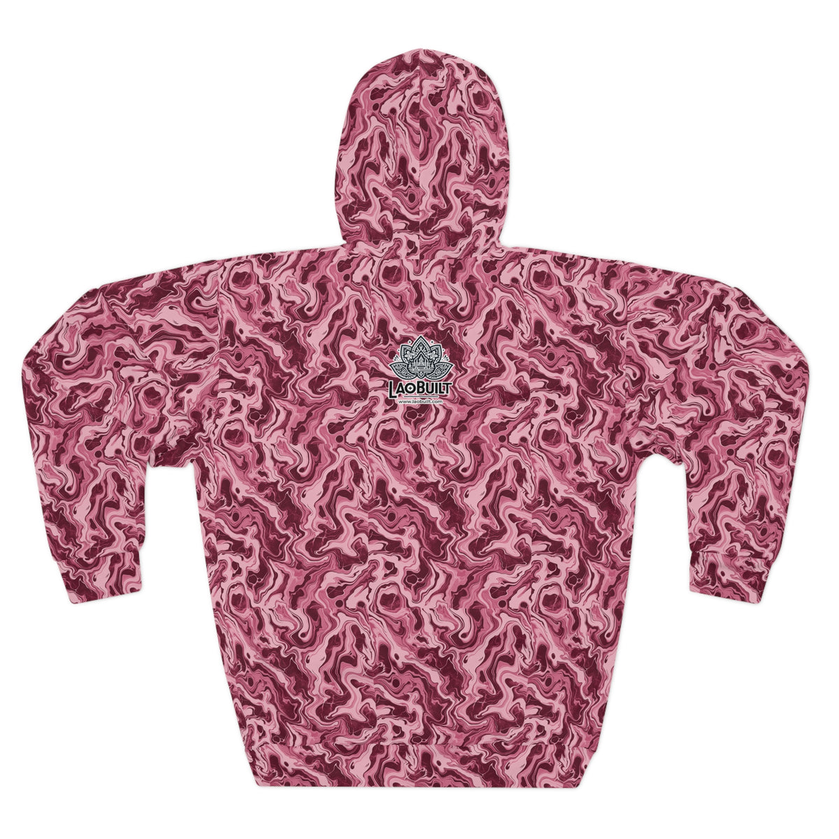 $ANTHI x LAOBUILT PINK HOODIE — SIGNATURE EDITION