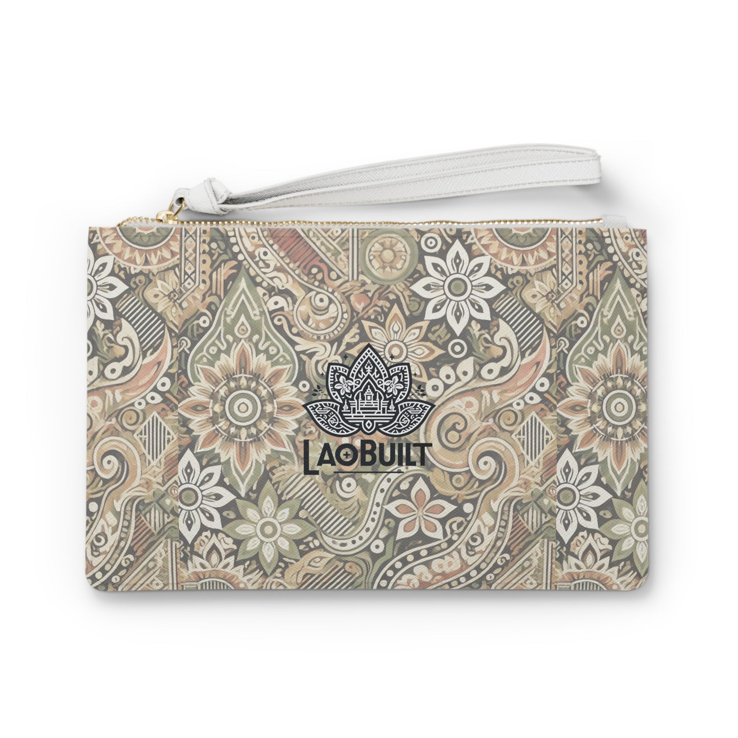 LAOBUILT CAMOUFLAGE CLUTCH BAG